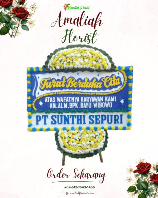 Papan Bunga Duka di Cirumpak