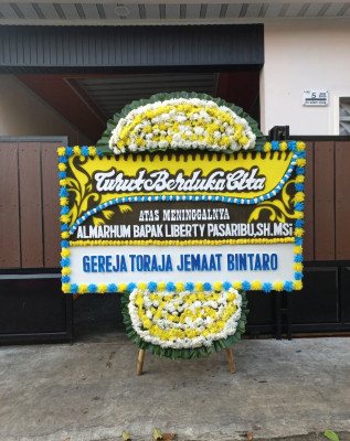 Papan Bunga Duka di Cirumpak